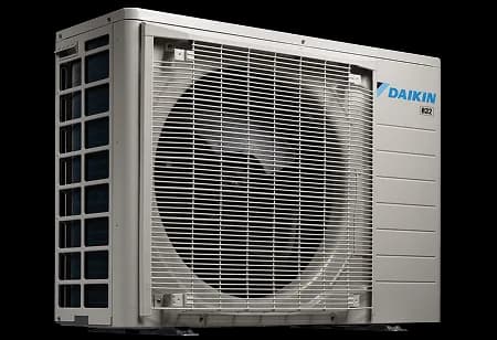 Thermopompe centrale Daikin Fit, unité extérieure compacte